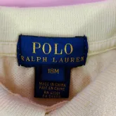 Polo เสื้อโปโลแขนสั้นสีเหลือง ไซส์ 18 m