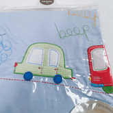 mothercare ชุดห่อตัวนอนสีฟ้าลายรถ Mothercare 100% Cotton Baby Sleeping Bag Snoozie Boys Cars 6 - 18 Months 2.5 Tog
