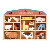 Tender Leaf Toys ของเล่นไม้ ของเล่นเสริมพัฒนาการ ชุดสัตว์เลี้ยง Farmyard Animals