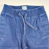 baby Gap กางเกงขายาวสีกรมเอวเชือกผูก 12-18 