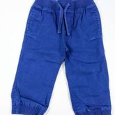 baby Gap กางเกงขายาวสีกรมเอวเชือกผูก 12-18 
