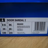 Adidas Doom Sandal US9.5 / 15.5cm