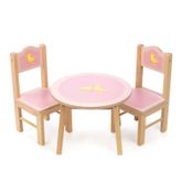 Tender Leaf Toys ของเล่นไม้ ของเล่นบทบาทสมมติ ชุดโต๊ะ เก้าอี้ สวีตตี้พาย Sweetiepie Table and  Chair