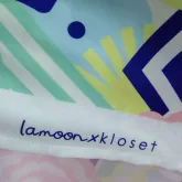 ผ้าคลุมให้นม “lamoon x kloset” limited edition ขนาด 75*108 cm