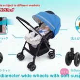 รถเข็นเด็ก Combi Mechacal  Handy Auto 4 Cas 