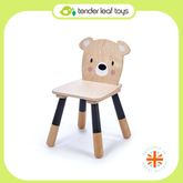 Tender Leaf Toys เฟอร์นิเจอร์เด็ก เฟอร์นิเจอร์ไม้ เก้าอี้ลายหมีน้อย Forest Bear Chair