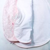 Mothercare - Sleeping Bag ถุงนอนเด็ก สีชมพูลายจุดสีขาว ใช้งานเพียง 2ครั้ง