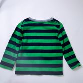เสื้อแขนยาว baby GAP Size 18-24 months toddler ลาย ทางขวาง สีเขียว