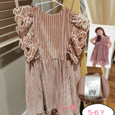 Dress Brand :Kloset อายุ​4-5ขวบ