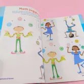หนังสือ  100 math activities kids need to do by 3rd grade ฟ้า