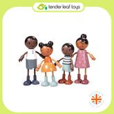Tender Leaf Toys ของเล่นไม้ ตุ๊กตา ครอบครัวฮัมมิ่งเบิร์ด Humming Bird Doll Family
