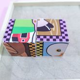 Melissa & Doug PUZZLE ลูกบาศก์ ฟาร์ม ต่อได้ 6 แบบ