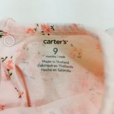 carter's ชุดกระโปรงสีกรมลายดอก9m กับ ชุดกระโปรงสีโอรสลายดอก 