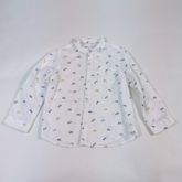 เสื้อเชิ้ดแขนยาวเด็ก ZABA  BABY  SIZE 3-4 CM 104