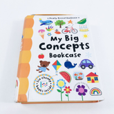 My Big Concepts Bookcase หนังสือเด็ก ภาษาอังกฤษ ชุดหนังสือบอร์ดบุ๊คเล่มเล็ก6เล่ม