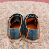 รองเท้าแคนวาสเด็ก mothercare สีส้ม Size 16 CM