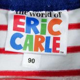 the world of ERIC CARLE เสื้อยืดแขนยาวลายสีขาวแดง