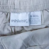 กางเกงขาสั้นเด็ก miniwear size 36 MOS