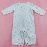 carter's ชุดหมีแขนขายาวสีขาวลายนก 9 m 