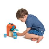 Tender Leaf Toys ของเล่นไม้ ชุดทำอาหาร ของเล่นบทบาทสมมติ เครื่องทำกาแฟเอสเปรสโซ่ Espresso Machine