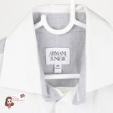 เสื้อเชิ้ต Armani Junior ไซส์ 4A (100cm)สีขาวเทา