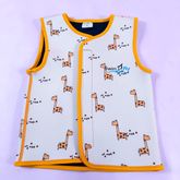 ชุดว่ายน้ำรักษาอุณหภูมิ Exploring, Cute Giraffes (เสื้อแบบไม่มีแขน) XS 1-2 y