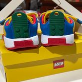 รองเท้าเด็กเล็ก AdidasxLego สีเหลืองหายากมาก