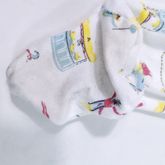 MAMAS & PAPAS ชุดนอนเด็กทารก ชุดจั๊มสูทขายาว  9-12 เดือน  น้ําหนัก 10 กก. สูง 80 ซม สีขาว