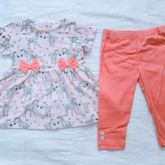 เสื้อผ้าเด็ก ชุดเดรส+กางเกง