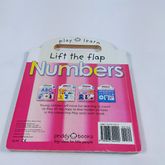 หนังสือเด็กภาษาอังกฤษ play learn Lift the flap Numbers