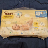 baby moby tape diapers NB
