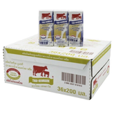  นมไทย-เดนมาร์ค ปราศจากน้ำตาลแลคโตส ขนาด 200 ml. บรรจุ 36 กล่อง