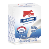 นมไทย-เดนมาร์ค รสจืด ขนาด 125 ml. บรรจุ 48 กล่อง
