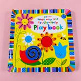 หนังสือภาพ Usborne books Baby's very first touchy-feely play book 0+ ภาษาอังกฤษ สำหรับเด็กแรกเกิดขึ้นไป