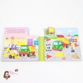 (ขายแล้ว) [คุณแนนชลิตา] หนังสือ Busy Little Truck 