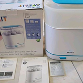 เครื่องนึ่งฆ่าเชื้อแบบไฟฟ้า 3IN1 PHILIPS AVENT