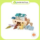 Tender Leaf Toys ของเล่นไม้ ของเล่นเสริมพัฒนาการ เรือไม้โนอาห์ Noah's Wooden Ark