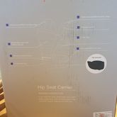 Piccolo เป้อุ้ม Hip seat สีเทา