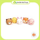 Tender Leaf Toys ของเล่นไม้ ของเล่นบทบาทสมมติ มาการองหน้าสัตว์สุดน่ารัก Animal Macarons