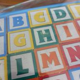 ชุดบล็อคไม้ A-B-C Classic Alphabet Block Cartของเล่น,ของเล่นเสริมพัฒนาการ melissa & doug