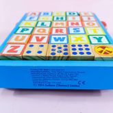 ชุดบล็อคไม้ A-B-C Classic Alphabet Block Cartของเล่น,ของเล่นเสริมพัฒนาการ melissa & doug