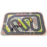 Tender Leaf Toys ของเล่นไม้ รถของเล่น ชุดพรมแข่งรถ Formula One Racing Playmat