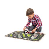 Tender Leaf Toys ของเล่นไม้ รถของเล่น ชุดพรมแข่งรถ Formula One Racing Playmat