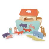 Tender Leaf Toys ของเล่นไม้ ของเล่นเสริมพัฒนาการ เรือโนอาห์น้อย Little Noah's Ark