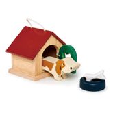 Tender Leaf Toys ของเล่นไม้ บ้านตุ๊กตา ชุดสัตว์เลี้ยงสุนัข Pet Dog Set