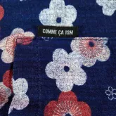  COMME CA ISM ชุดญี่ปุ่นสีกรมลายดอกไม้ไซส์ 80 