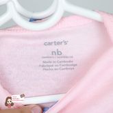 [คุณแนนชลิตา] [ของใหม่]เสื้อผ้าเด็ก Carter's NB  เซ็ทบอดี้สูท 3 ชิ้น