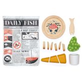 Tender Leaf Toys ของเล่นเด็ก ชุดทำอาหารของเล่น ปลาและมันฝรั่งแสนอร่อย Fish and Chips Supper
