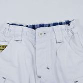 A&CO กางเกงขาสั้นสีขาวเอวยางยืด 12-18 
