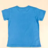UNIQLO KIDS UT เสื้อยืดลายกราฟิก ลาย Build It Up แขนสั้น  สีฟ้าเข้มไซส์ 110